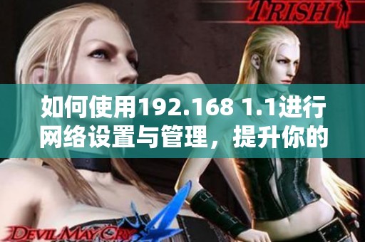 如何使用192.168 1.1进行网络设置与管理，提升你的网络使用体验