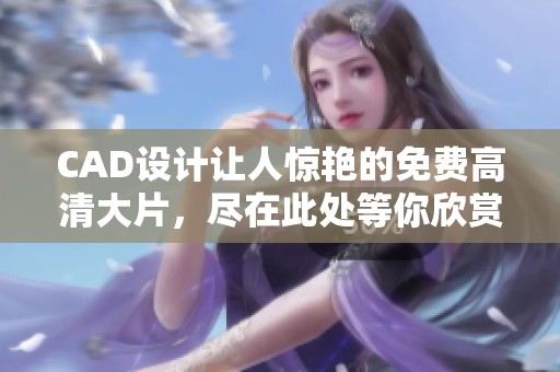 CAD设计让人惊艳的免费高清大片，尽在此处等你欣赏！
