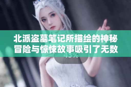北派盗墓笔记所描绘的神秘冒险与惊悚故事吸引了无数读者