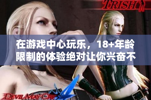 在游戏中心玩乐，18+年龄限制的体验绝对让你兴奋不已