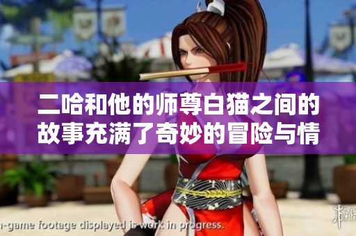 二哈和他的师尊白猫之间的故事充满了奇妙的冒险与情感