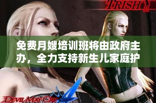 免费月嫂培训班将由政府主办，全力支持新生儿家庭护理服务发展