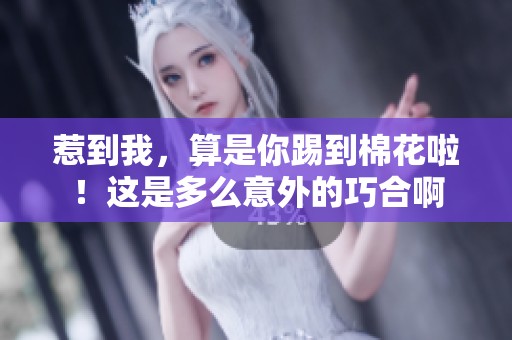 惹到我，算是你踢到棉花啦！这是多么意外的巧合啊