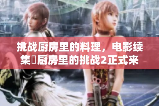 挑战厨房里的料理，电影续集巜厨房里的挑战2正式来袭