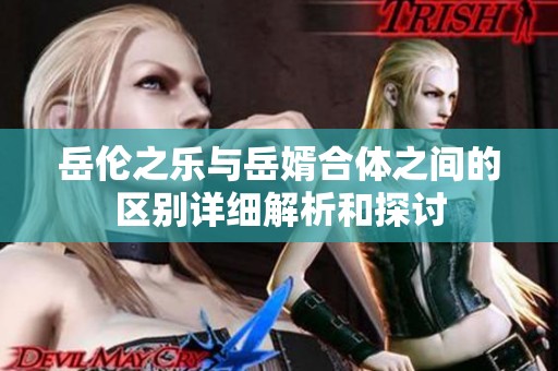 岳伦之乐与岳婿合体之间的区别详细解析和探讨