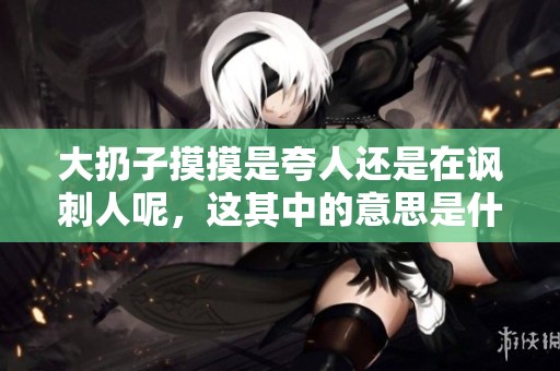 大扔子摸摸是夸人还是在讽刺人呢，这其中的意思是什么呢