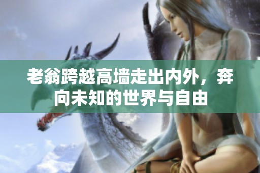 老翁跨越高墙走出内外，奔向未知的世界与自由
