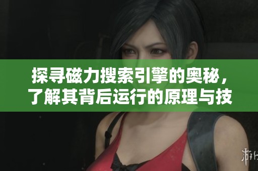探寻磁力搜索引擎的奥秘，了解其背后运行的原理与技巧