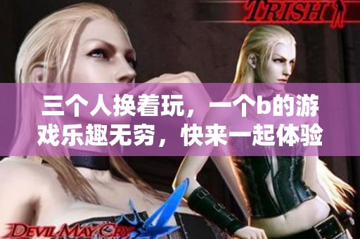 三个人换着玩，一个b的游戏乐趣无穷，快来一起体验吧！