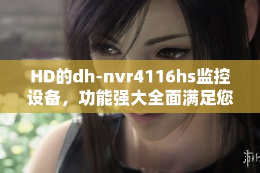 HD的dh-nvr4116hs监控设备，功能强大全面满足您的需求