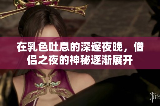在乳色吐息的深邃夜晚，僧侣之夜的神秘逐渐展开