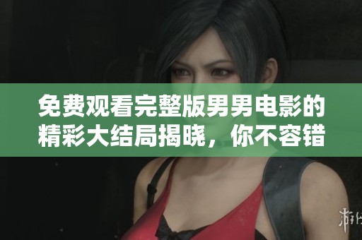 免费观看完整版男男电影的精彩大结局揭晓，你不容错过！