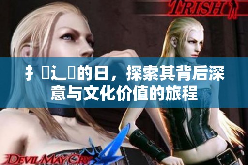 扌喿辶畐的日，探索其背后深意与文化价值的旅程