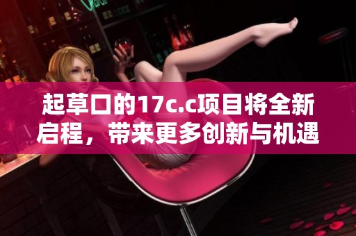 起草口的17c.c项目将全新启程，带来更多创新与机遇