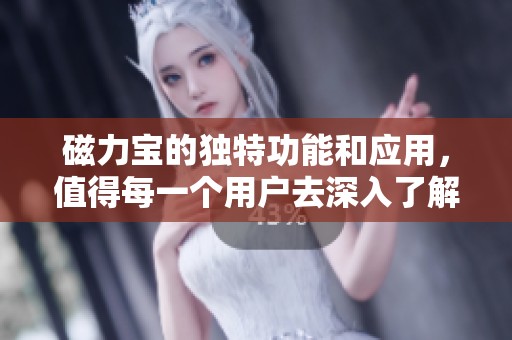 磁力宝的独特功能和应用，值得每一个用户去深入了解