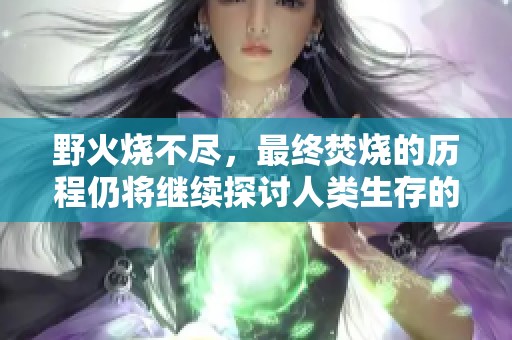 野火烧不尽，最终焚烧的历程仍将继续探讨人类生存的意义
