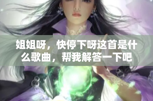 姐姐呀，快停下呀这首是什么歌曲，帮我解答一下吧