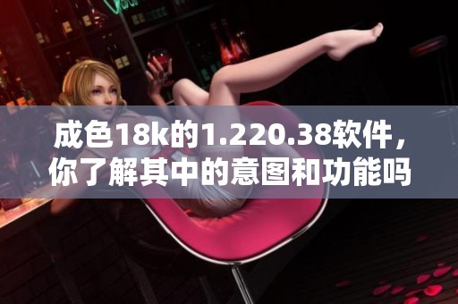 成色18k的1.220.38软件，你了解其中的意图和功能吗？