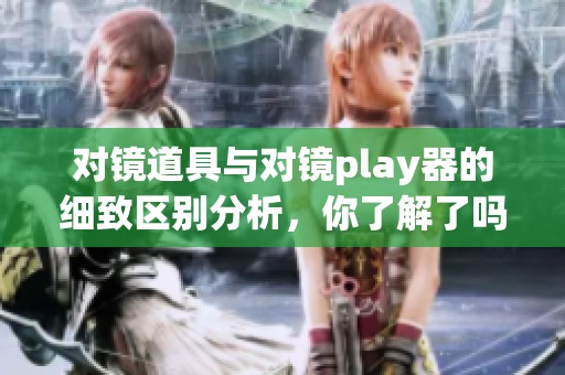 对镜道具与对镜play器的细致区别分析，你了解了吗