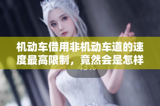 机动车借用非机动车道的速度最高限制，竟然会是怎样的情况呢