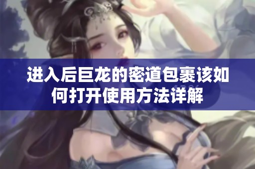 进入后巨龙的密道包裹该如何打开使用方法详解