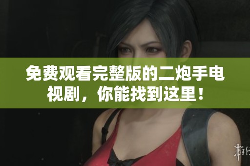 免费观看完整版的二炮手电视剧，你能找到这里！