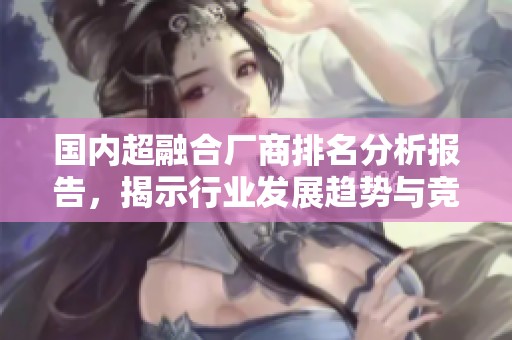 国内超融合厂商排名分析报告，揭示行业发展趋势与竞争格局