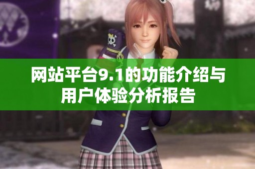网站平台9.1的功能介绍与用户体验分析报告