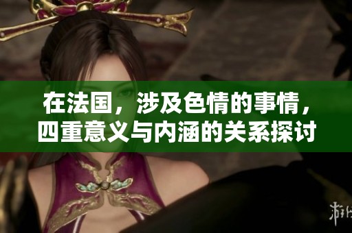 在法国，涉及**的事情，四重意义与内涵的关系探讨