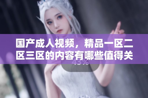 国产**视频，精品一区二区三区的内容有哪些值得关注的点呢