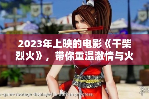 2023年上映的电影《干柴烈火》，带你重温激情与火花的故事