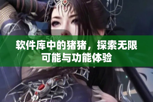 软件库中的猪猪，探索无限可能与功能体验