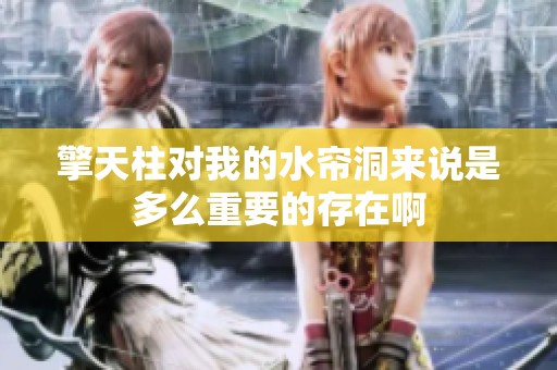 擎天柱对我的水帘洞来说是多么重要的存在啊