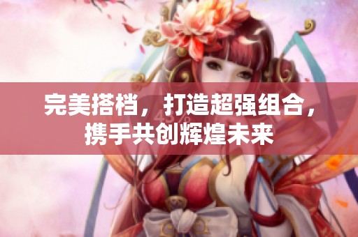 完美搭档，打造超强组合，携手共创辉煌未来