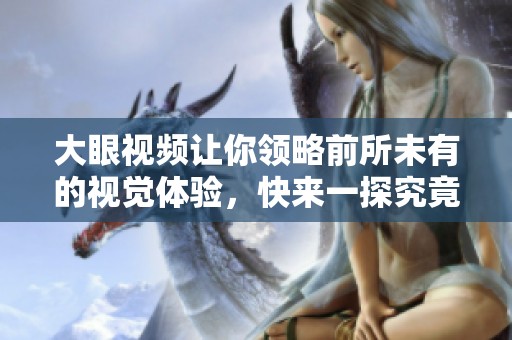 大眼视频让你领略前所未有的视觉体验，快来一探究竟吧