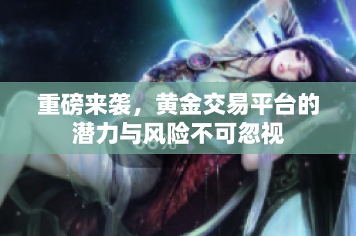 重磅来袭，黄金交易平台的潜力与风险不可忽视