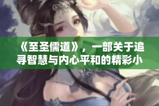 《至圣儒道》，一部关于追寻智慧与内心平和的精彩小说