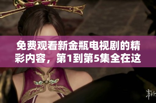 免费观看新金瓶电视剧的精彩内容，第1到第5集全在这里等你来欣赏