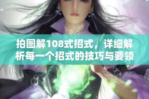 拍图解108式招式，详细解析每一个招式的技巧与要领