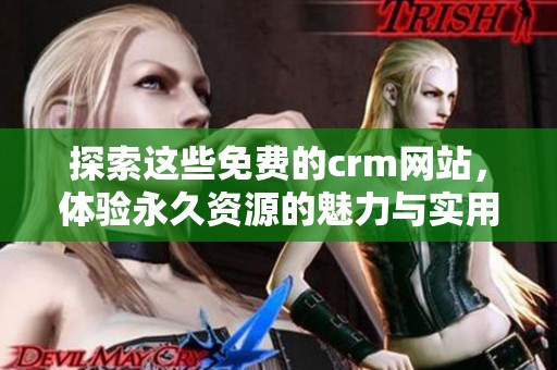 探索这些免费的crm网站，体验永久资源的魅力与实用性