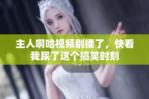 主人啊哈视频别揉了，快看我尿了这个搞笑时刻