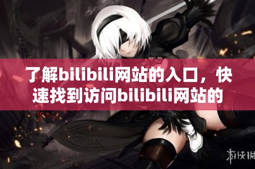 了解bilibili网站的入口，快速找到访问bilibili网站的最佳方式。
