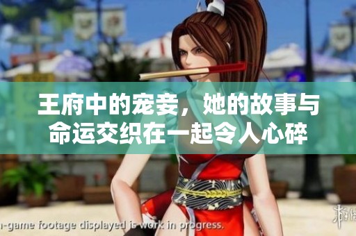 王府中的宠妾，她的故事与命运交织在一起令人心碎