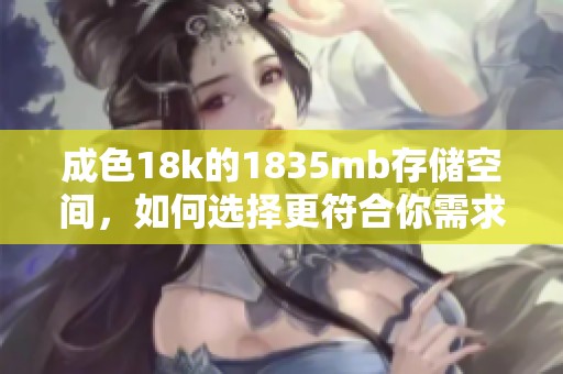 成色18k的1835mb存储空间，如何选择更符合你需求的产品？
