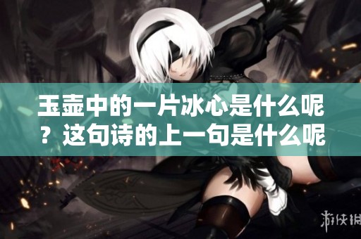 玉壶中的一片冰心是什么呢？这句诗的上一句是什么呢