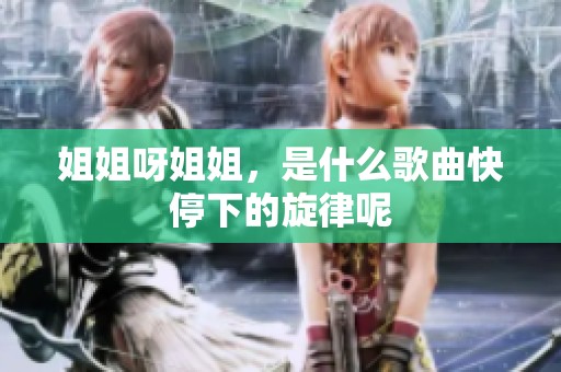 姐姐呀姐姐，是什么歌曲快停下的旋律呢