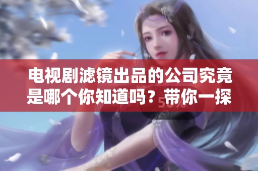 电视剧滤镜出品的公司究竟是哪个你知道吗？带你一探究竟！