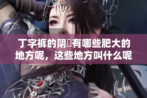 丁字裤的阴脣有哪些肥大的地方呢，这些地方叫什么呢