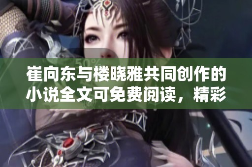 崔向东与楼晓雅共同创作的小说全文可免费阅读，精彩故事等你来探索！