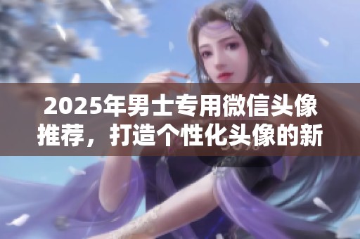 2025年男士专用微信头像推荐，打造个性化头像的新选择